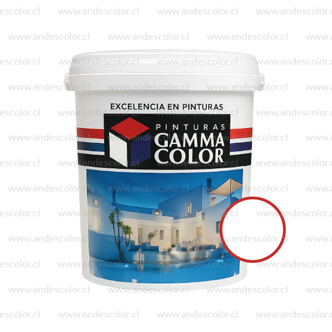 Pintura - Gamma Latex Superior Blanco Galon 1