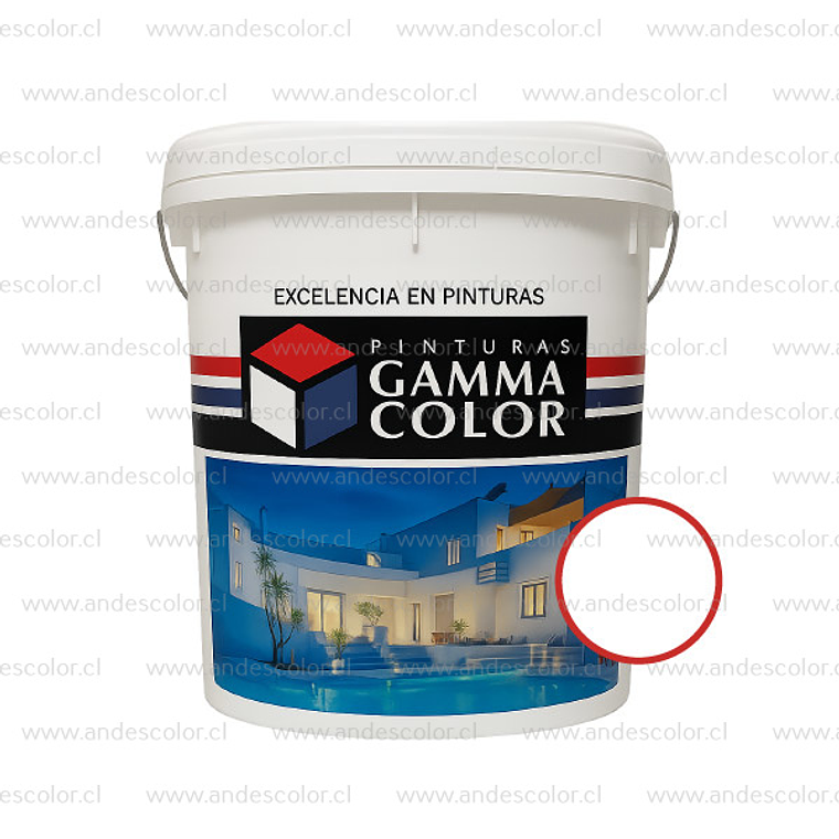 Pintura - Gamma Esmalte Al Agua Satinado Blanco Tineta 1