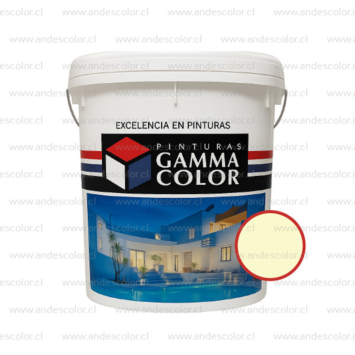 Pintura - Gamma Esmalte Al Agua Satinado Champagne Tineta 1