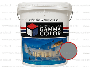 Pintura - Gamma Pintura Piso Acrilica Al Agua Gris Tineta