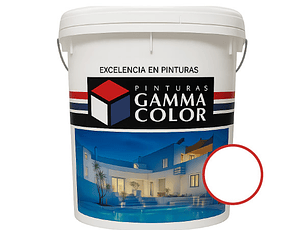 Pintura - Gamma Pintura Piso Acrilica Al Agua Blanco Tineta