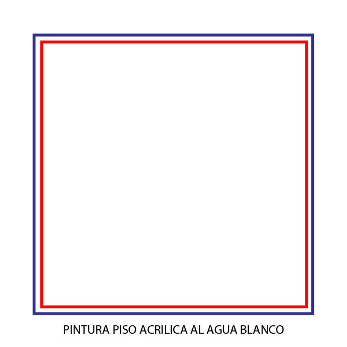 Pintura - Gamma Pintura Piso Acrilica Al Agua Blanco Galon 2