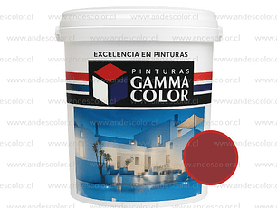 Pintura Hidrorepelente - Gamma Hidrorepelente Rojo Galon