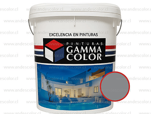 Pintura - Gamma Esmalte Al Agua Satinado Gris Tineta