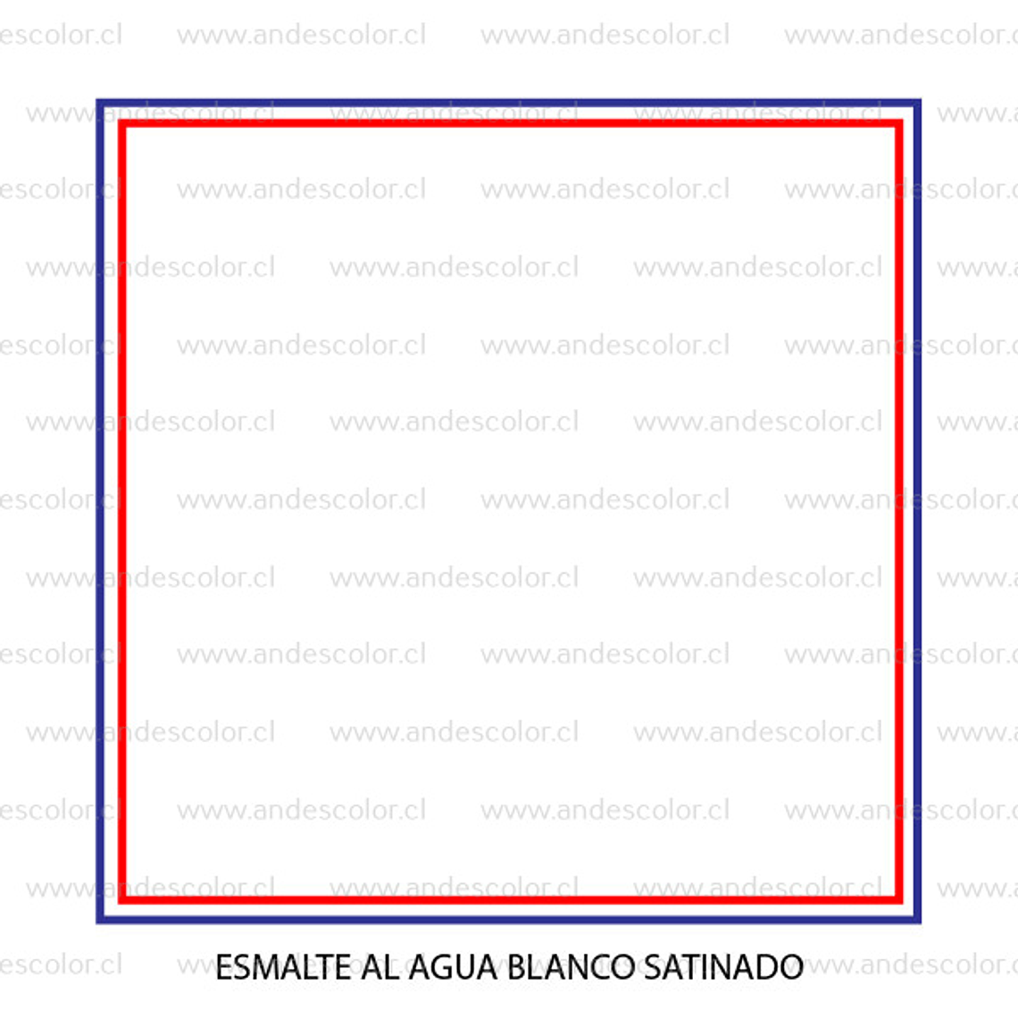 Pintura - Gamma Esmalte Al Agua Satinado Blanco Galon 2