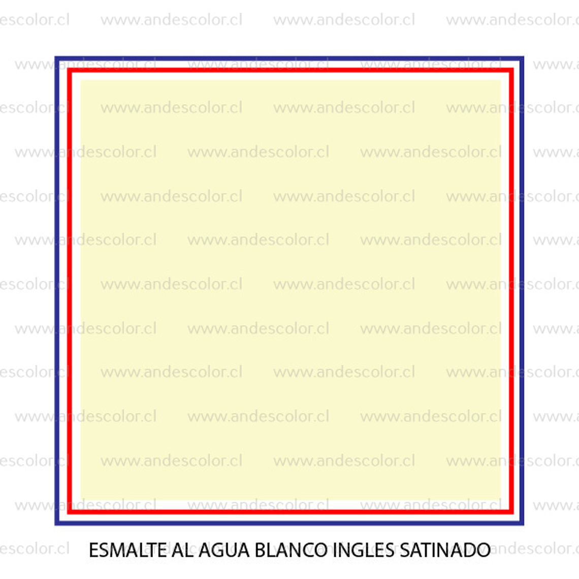 Pintura - Gamma Esmalte Al Agua Satinado Blanco Ingles Galon 2
