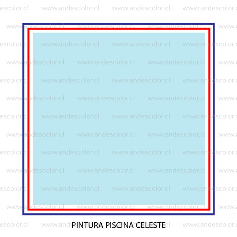 Pintura - Gamma Pintura Piscina Celeste Galon 2