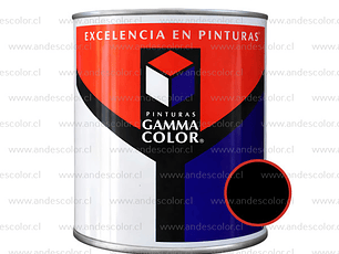 Pintura - Gamma Esmalte Sintetico Negro 1/4 Galon