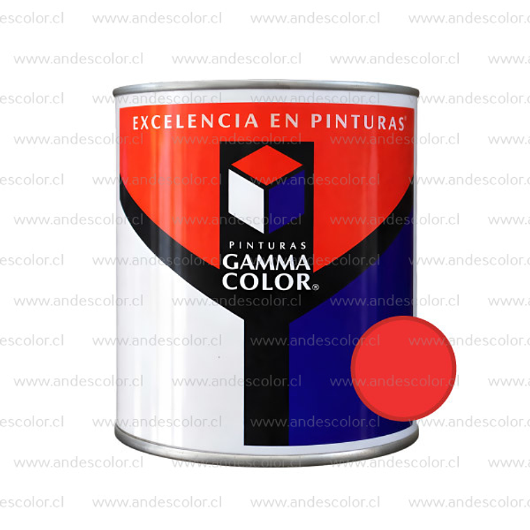 Pintura - Gamma Esmalte Sintetico Rojo 1/4 Galon 1