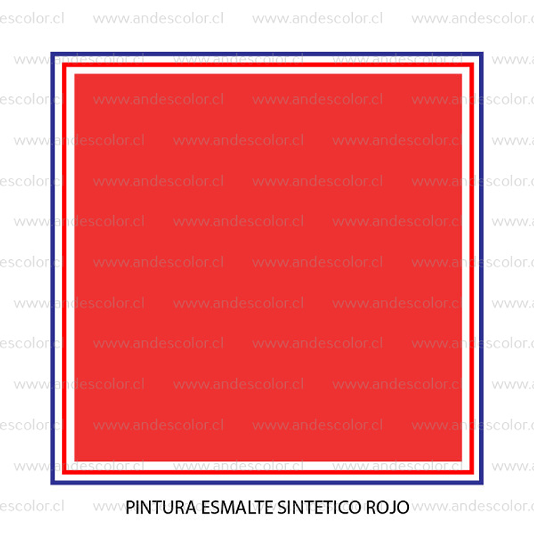 Pintura - Gamma Esmalte Sintetico Rojo 1/4 Galon 2