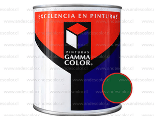 Pintura - Gamma Esmalte Sintetico Verde Pasto 1/4 Galon