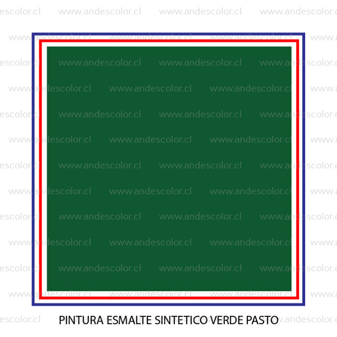 Pintura - Gamma Esmalte Sintetico Verde Pasto 1/4 Galon 2