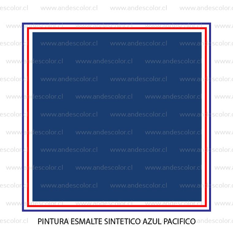 Pintura - Gamma Esmalte Sintetico Azul Pacifico 1/4 Galon 2