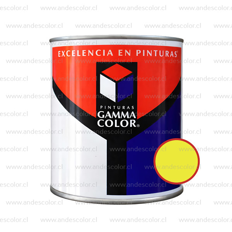 Pintura - Gamma Esmalte Sintetico Amarillo 1/4 Galon 1