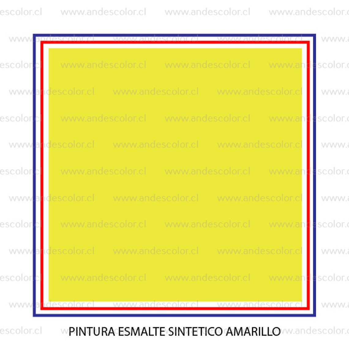 Pintura - Gamma Esmalte Sintetico Amarillo 1/4 Galon 2