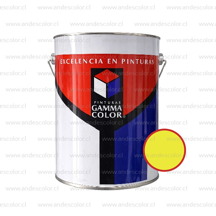 Pintura - Gamma Esmalte Sintetico Amarillo Galon 1