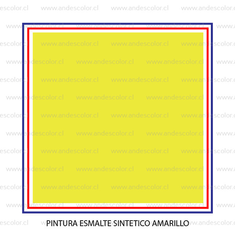 Pintura - Gamma Esmalte Sintetico Amarillo Galon 2