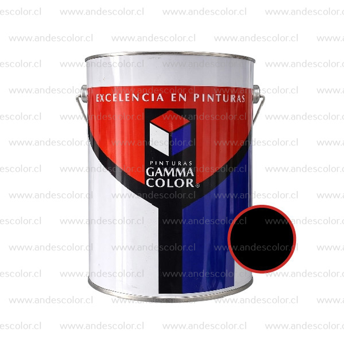 Pintura - Gamma Esmalte Sintetico Negro Galon 1
