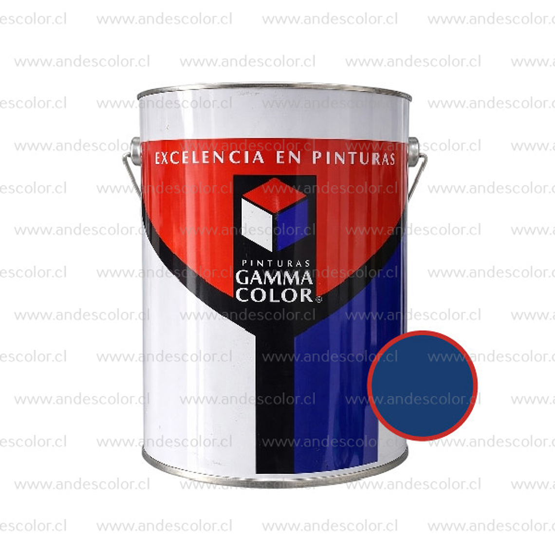 Pintura - Gamma Esmalte Sintetico Azul Pacifico Galon 1