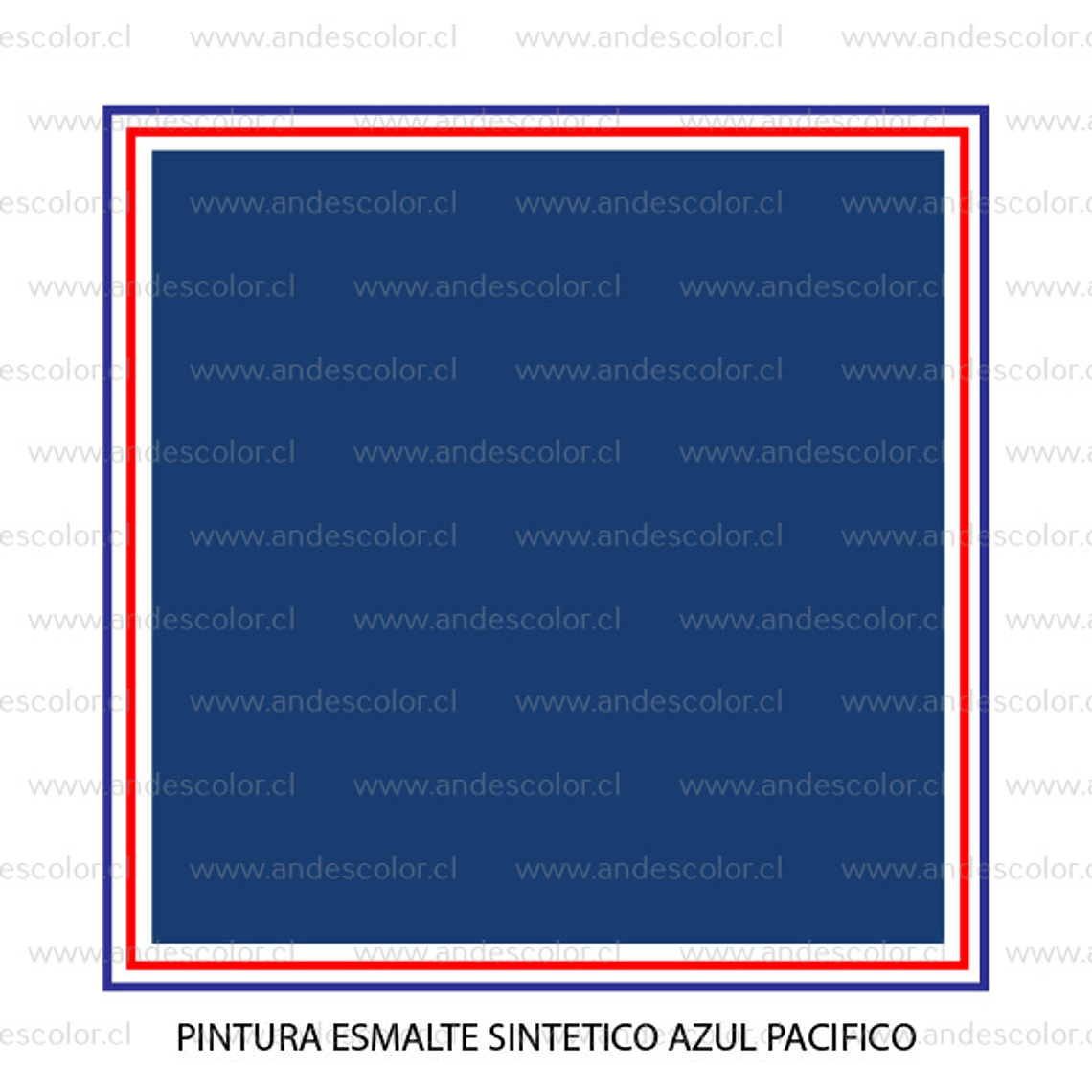 Pintura - Gamma Esmalte Sintetico Azul Pacifico Galon 2