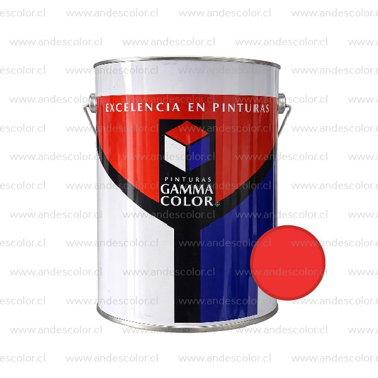 Pintura - Gamma Esmalte Sintetico Rojo Galon 1