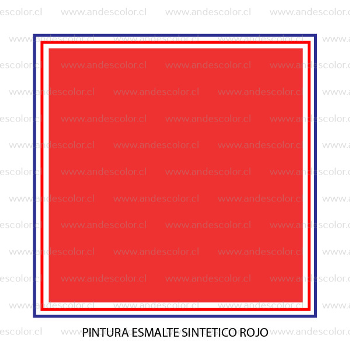 Pintura - Gamma Esmalte Sintetico Rojo Galon 2