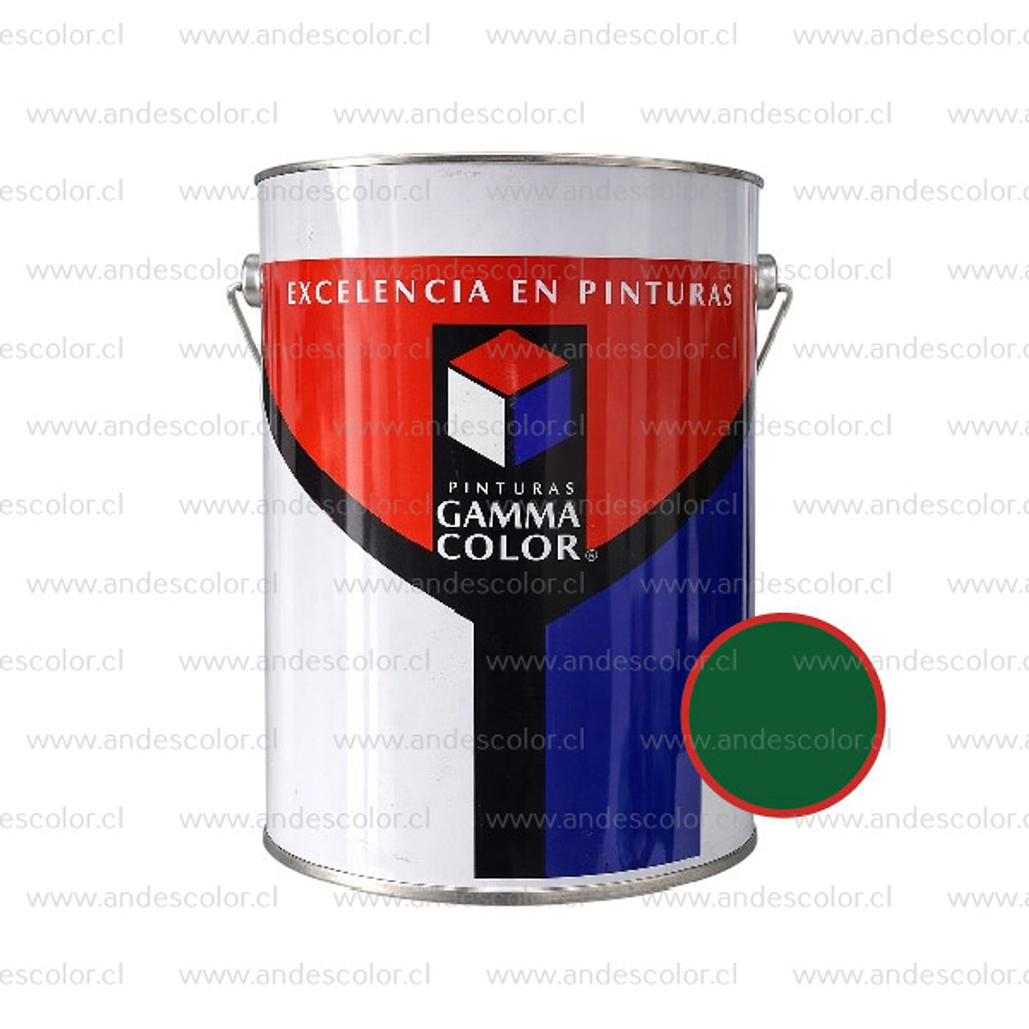 Pintura - Gamma Esmalte Sintetico Verde Pasto Galon 1