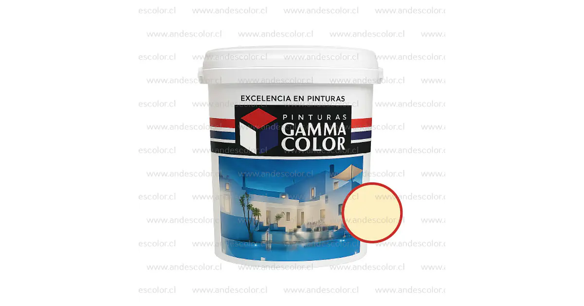 Pintura - Gamma Esmalte Al Agua Satinado Barquillo Galon ...