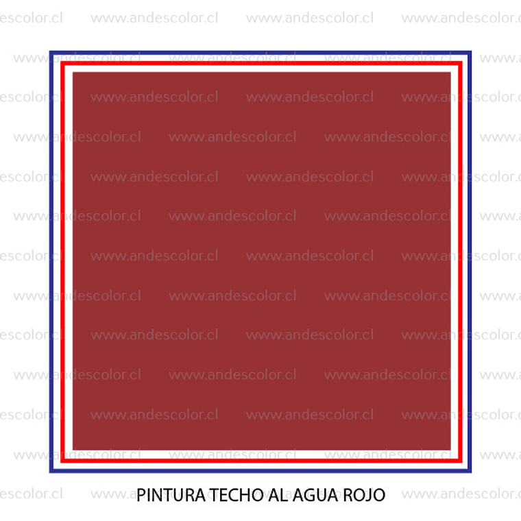 Pintura Techo - Gamma Pintura Techo Al Agua Rojo Tineta 2