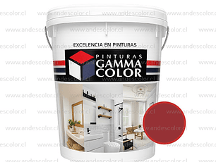 Pintura - Gamma Techo Zinc Solvente Rojo Tineta