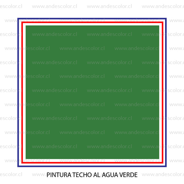 Pintura - Gamma Techo Al Agua Verde Galon 2