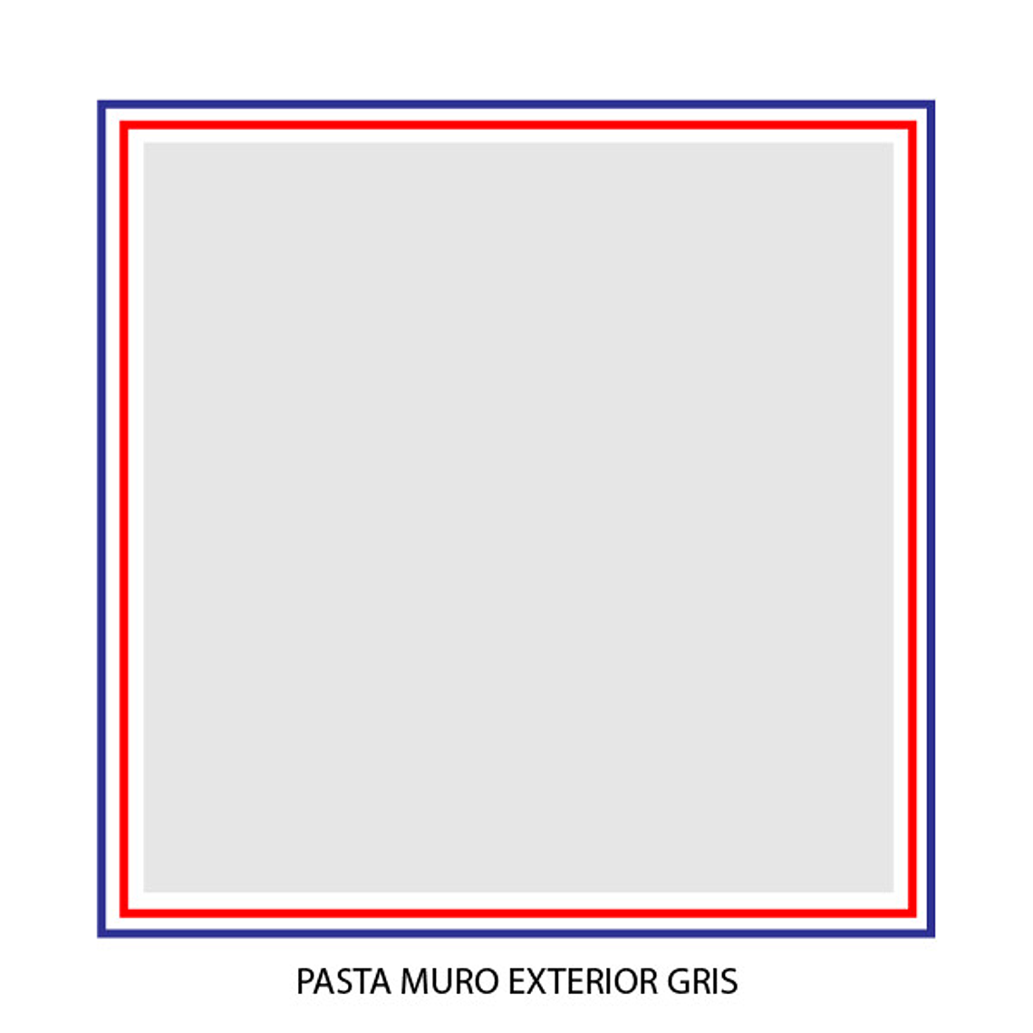 Pasta Muro - Gamma Pasta Muro Exterior Gris Galon 2