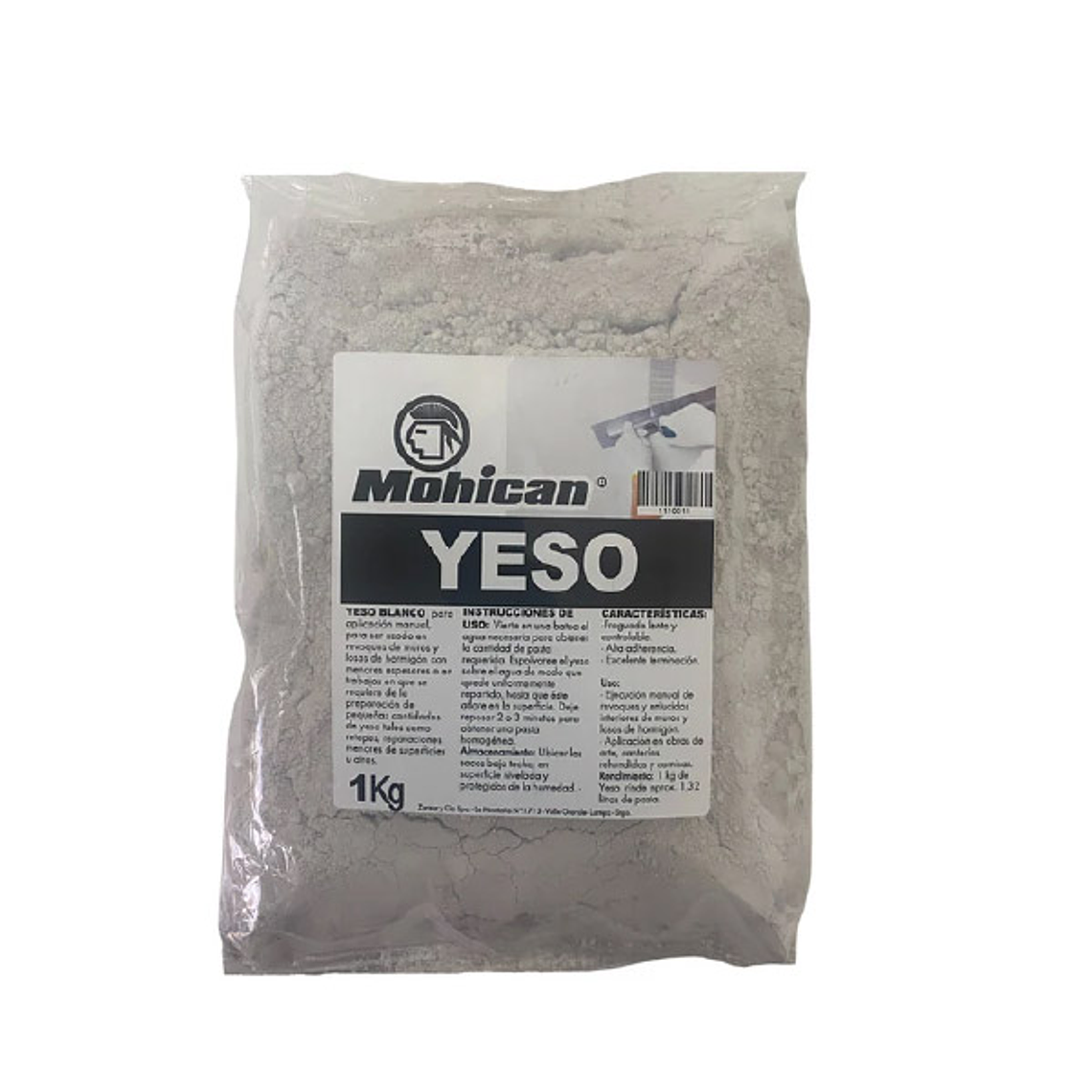 Yeso - Mohican Yeso Bolsa 1 Kg 1