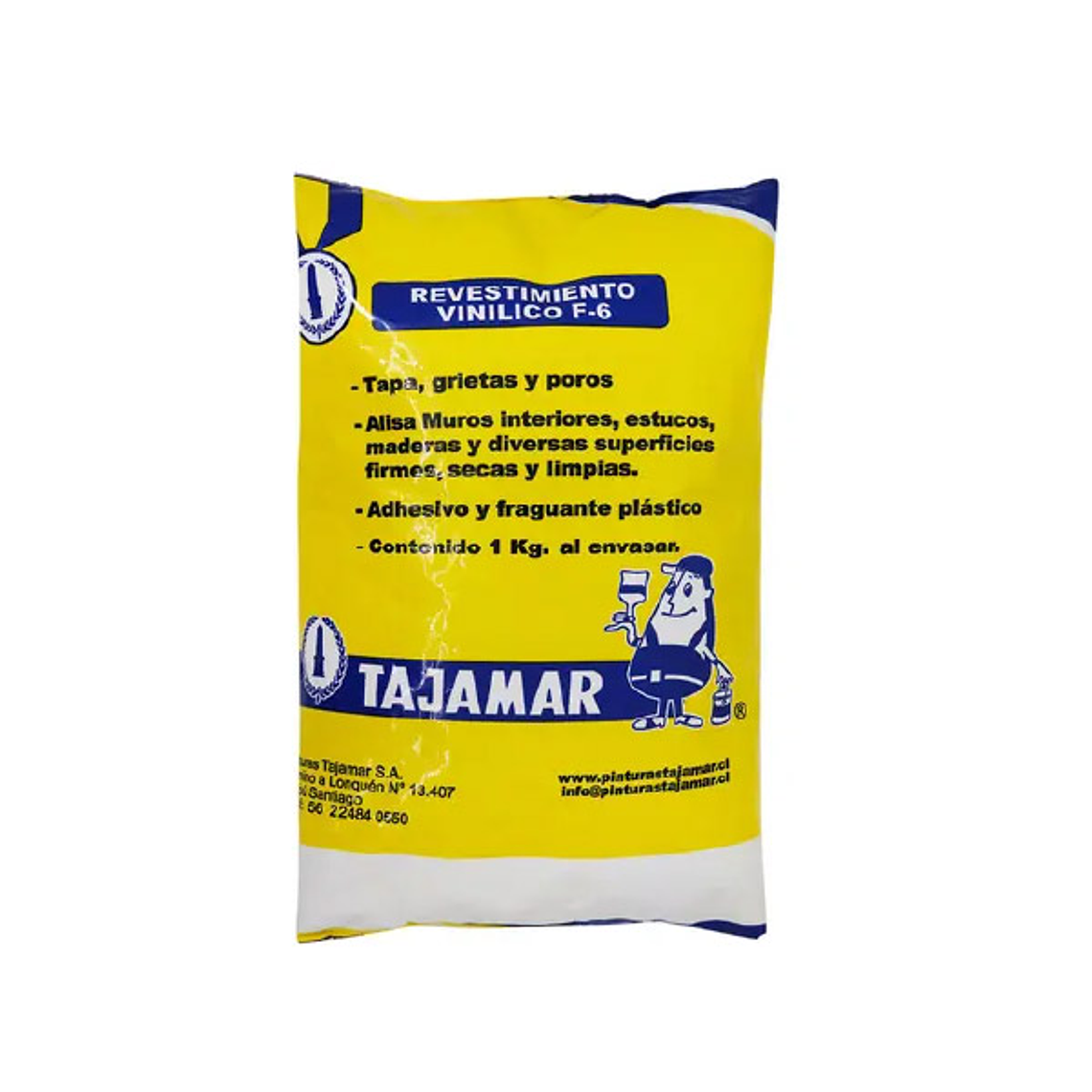 Pasta Muro - Tajamar Pasta Muro Super F-6 Bolsa 1 Kg 1