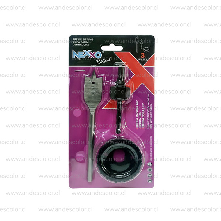 Sierras - Nexxo Juego Sierra Copa Cerradura 2