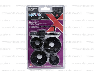 Sierras - Nexxo Juego Sierra Copas 6 Pcs
