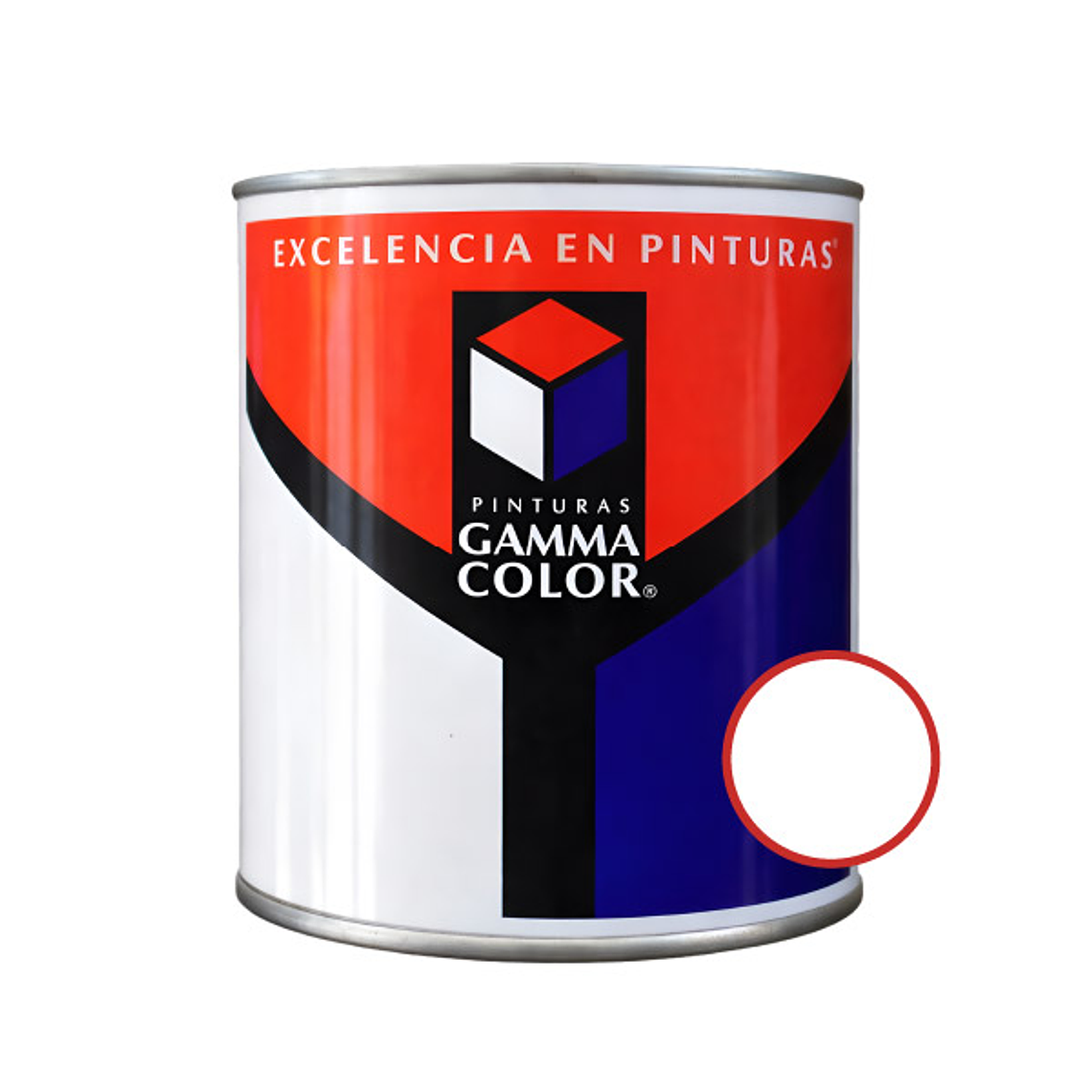 Pintura - Gamma Oleo Opaco Blanco 1/4 Galon 1