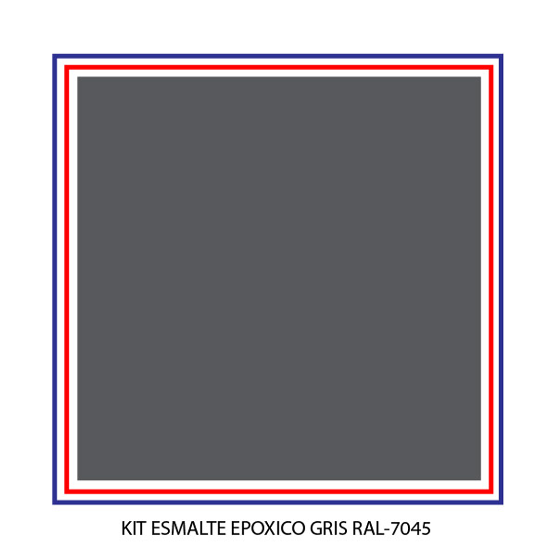 Pintura - Gamma Kit Esmalte Epoxico Gris Ral-7045 Galon 2