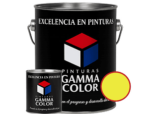 Pintura - Gamma Kit Esmalte Epoxico Amarillo Ral-1003 Galon