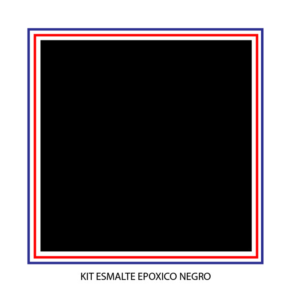 Pintura - Gamma Kit Esmalte Epoxico Negro Galon 2