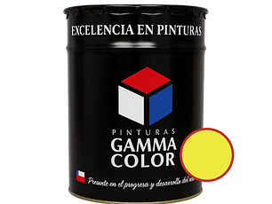 Pintura - Gamma Trafico Acrilica Amarilla Solvente Tineta