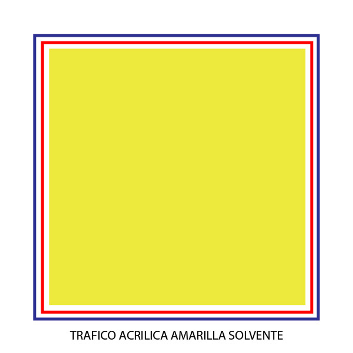 Pintura - Gamma Trafico Acrilica Amarilla Solvente Tineta 2