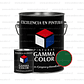 Pintura - Gamma Kit Esmalte Epoxico Verde Ral-6002 Galon - Miniatura 1