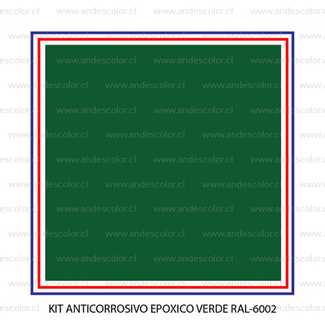 Pintura - Gamma Kit Esmalte Epoxico Verde Ral-6002 Galon 2