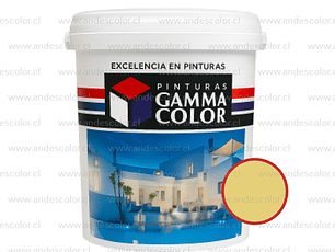 Pintura - Gamma Esmalte Al Agua Satinado Marfil Galon