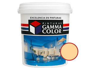 Pintura - Gamma Esmalte Al Agua Satinado Damasco Galon