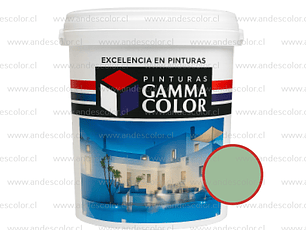 Pintura - Gamma Esmalte Al Agua Satinado Salvia Galon