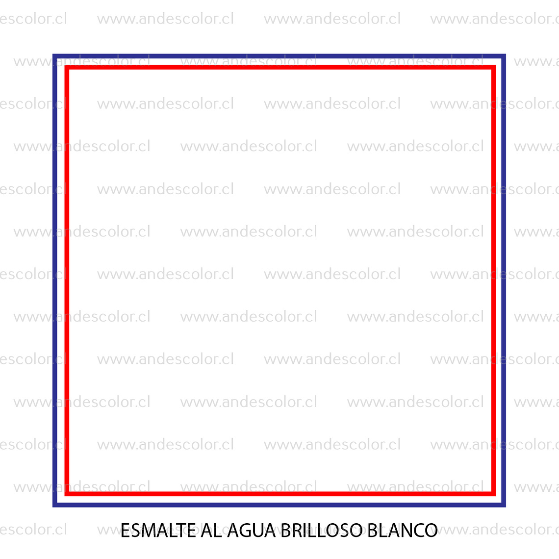 Pintura - Gamma Esmalte Al Agua Brilloso Blanco Galon 2