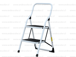 Escaleras - Mirlo 902 Escalera de Tijera 2 Peldaños Metalica