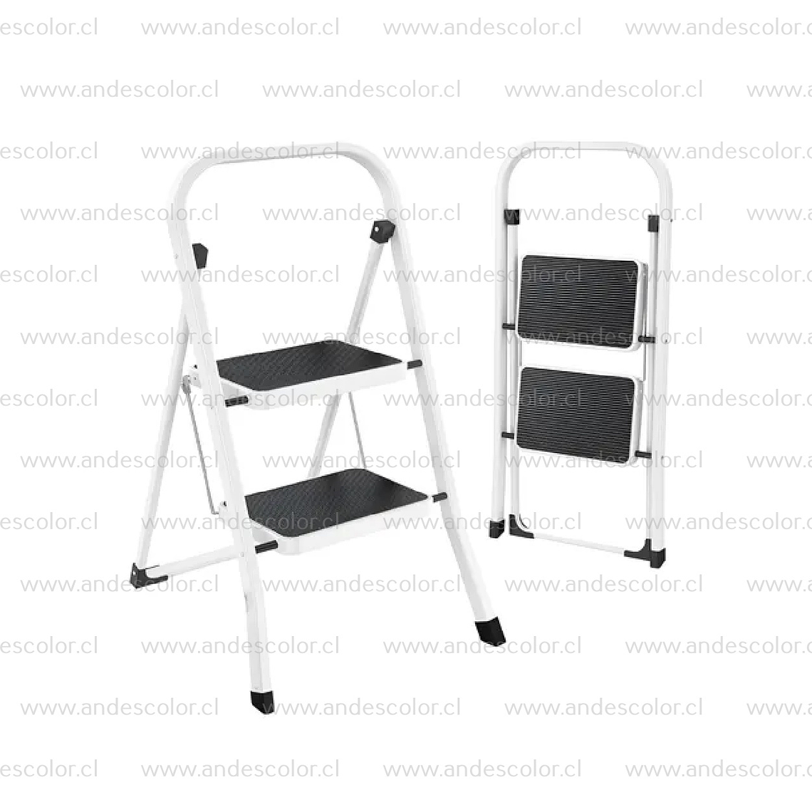 Escaleras - Mirlo 902 Escalera de Tijera 2 Peldaños Metalica 2